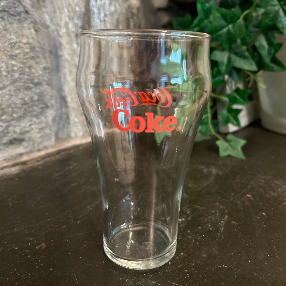 Classic Coca-Cola glass